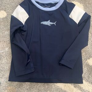 Janie and Jack Navy Blue Rashguard